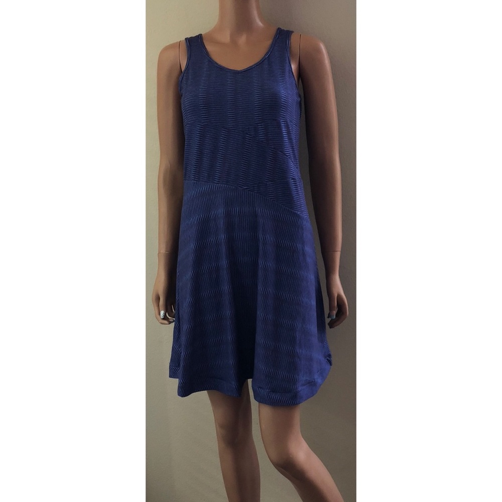 Prana Purple Blue Stretchy Dress